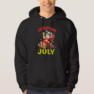Veste À Capuche Noël En Juillet Plage Santa Claus Été