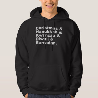 Veste À Capuche Noël Hanoukka Kwanzaa Diwali Ramadan Holiday