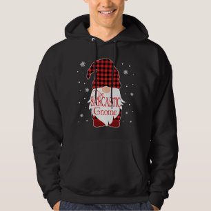 Veste À Capuche Noël Pyjama Famille Cadeau Sarcastique Gnome Buffa