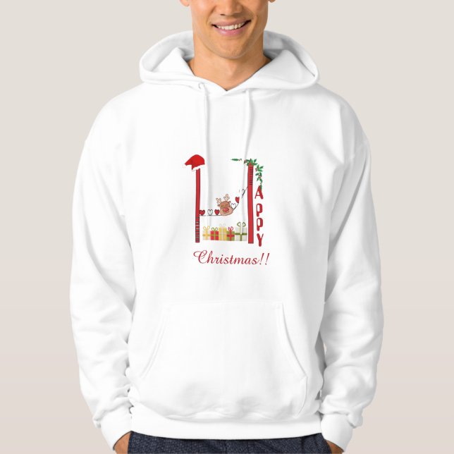 Veste À Capuche Noël série 08 (Devant)