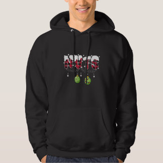 Veste À Capuche Noix de poitrine Noël Couple d'allumettes Châtaign