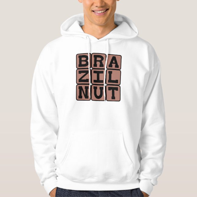 Veste À Capuche Noix du Brésil, légumineuse (Devant)