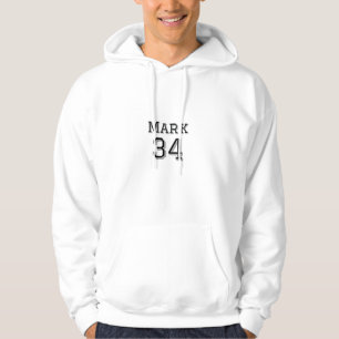 Veste À Capuche nom de l'équipe ajouter nom du joueur date sports 