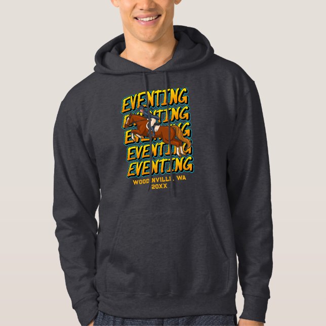 Veste À Capuche Nom de l'événement ou de l'emplacement d'évasion d (Devant)