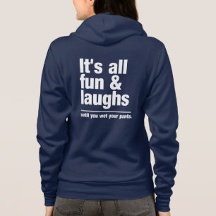Veste À Capuche Nom personnalisé FUN & LAUGHS