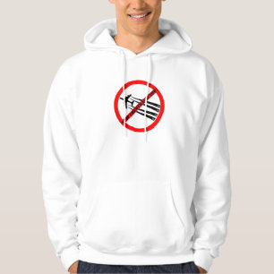VESTE À CAPUCHE NON AUX CHEMTRAILS STOP CHEMTRAILS