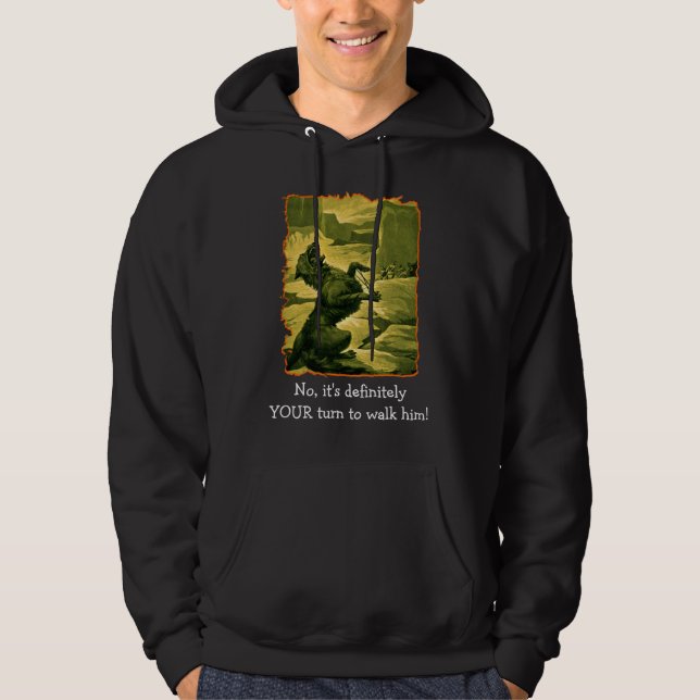 Veste À Capuche Non, c'est certainement VOTRE tour (Devant)