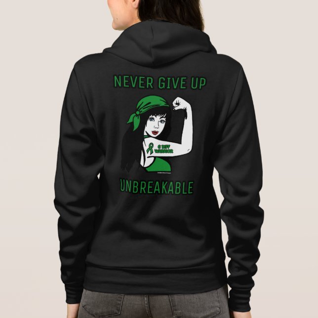 Veste À Capuche NON PETIT-DÉJEUNER (cheveux longs)...C Diff (Dos)