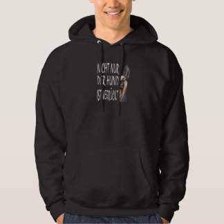 Veste À Capuche Non seulement le chien est fou tête de chien