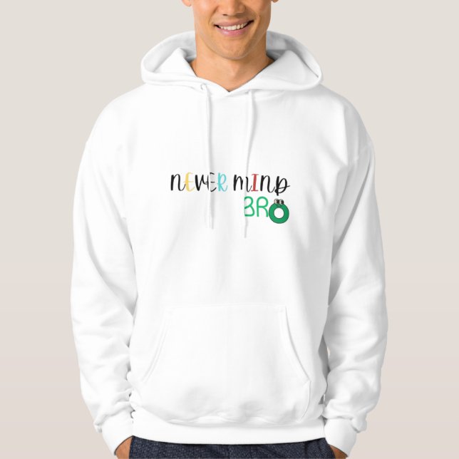 Veste À Capuche N'oubliez jamais Bro (Devant)