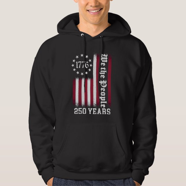 Veste À Capuche Nous le peuple 250 ans d'anniversaire États-Unis   (Devant)