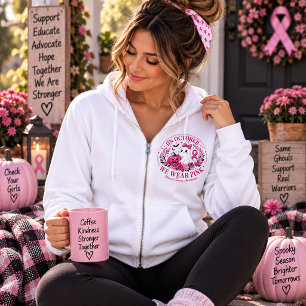Veste À Capuche Nous portons du rose pour le cancer du sein en oct