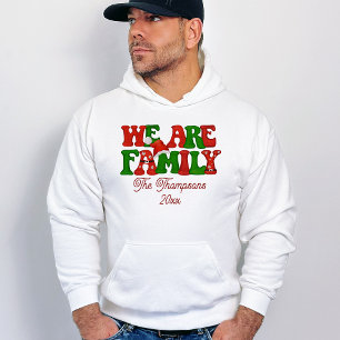 Veste À Capuche Nous sommes la famille personnalisée correspondant