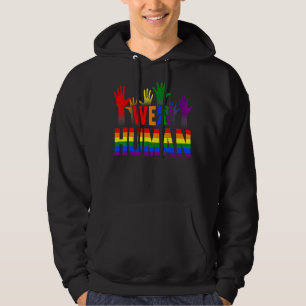 Veste À Capuche Nous sommes tous Human Pride Ally Rainbow Lgbt Fla