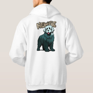 Veste À Capuche NOUVEAU-CHIEN dans les bois du PNW Chien de Terre-