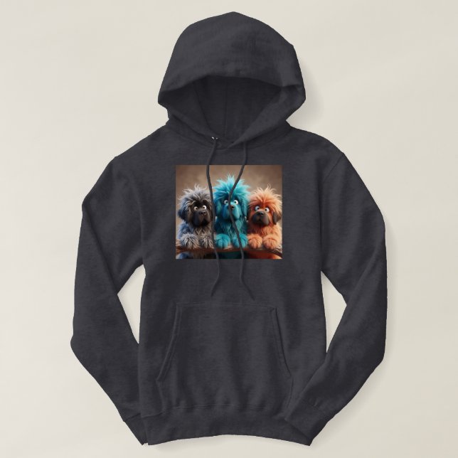 Veste À Capuche Nouveaux amis joueurs (Design devant)