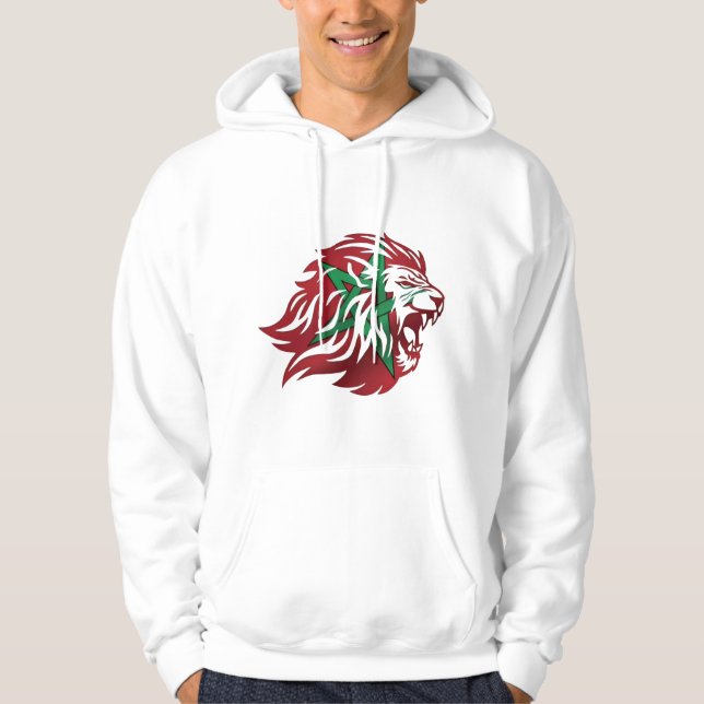 Veste À Capuche nouveaux sweats marocains (Devant)