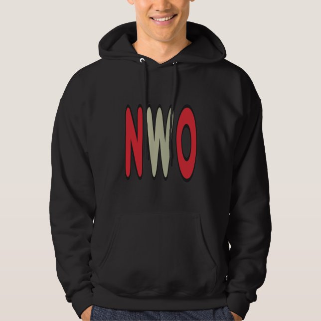 Veste À Capuche Nouvel ordre mondial (Devant)