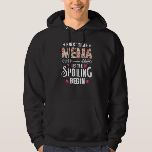 Veste À Capuche Nouvelle grand-mère pour la première fois MeMa lai