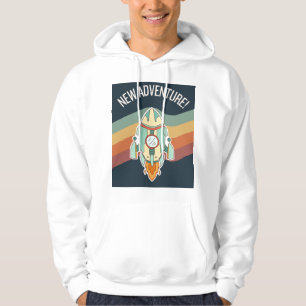 VESTE À CAPUCHE NOUVELLE UNIVERSITÉ AVENTURE