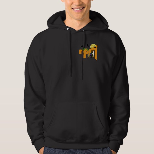 Veste À Capuche NPM Halloween Badge Sweatshirt 2024 (Devant)