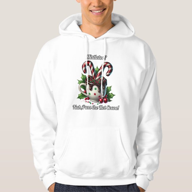 Veste À Capuche nuits silencieuses chemise de délices simples, drô (Devant)