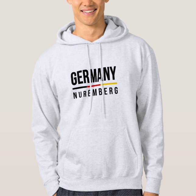 Veste À Capuche Nuremberg Allemagne (Devant)