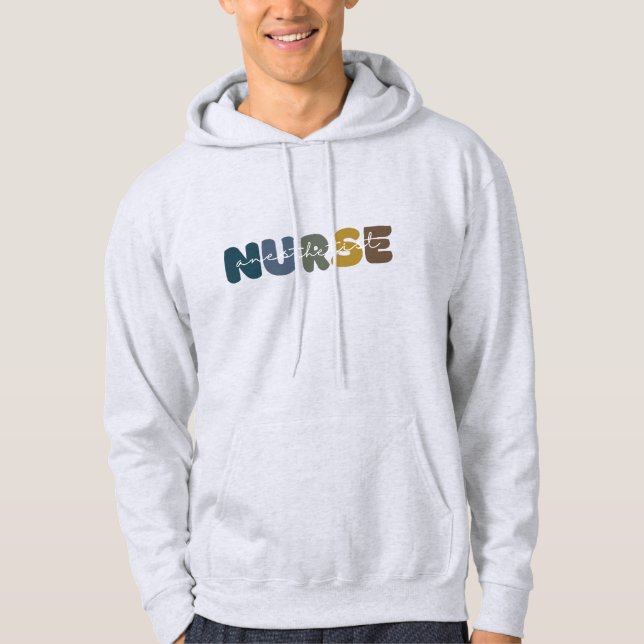 Veste À Capuche Nurse Anesthetist | Advanced Practice Apparel (Devant)