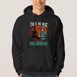 Veste À Capuche Nurse Halloween Spooky Conception de soins de sant