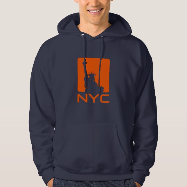 VESTE À CAPUCHE NYC (Devant)