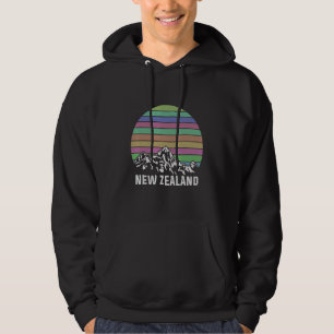 Veste À Capuche Nz Mountains Fern Kiwi Idea Nouvelle-Zélande
