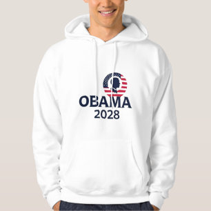 Veste À Capuche Obama 2028 - Réélection de Barack Obama