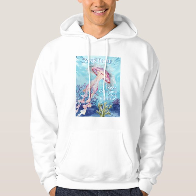 Veste À Capuche Objectifs de calmar (Devant)