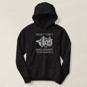 VESTE À CAPUCHE OBJECTION ! IRRELEPHANT VOTRE HONNEUR !