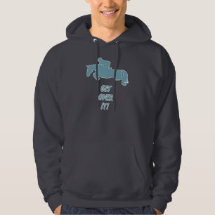 Veste À Capuche Obtenez au-dessus de lui le cheval