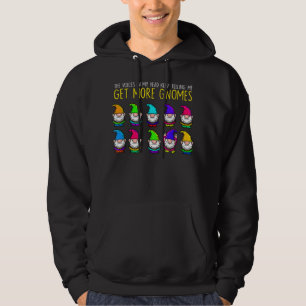 Veste À Capuche Obtenez Plus Gnomes Jardin Jardin Vert Pouce