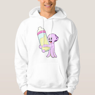 Veste À Capuche Octopus avec Bébé Bouteille Lait