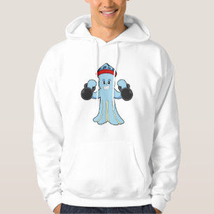 Veste À Capuche Octopus comme Bodybuilder avec des cloches