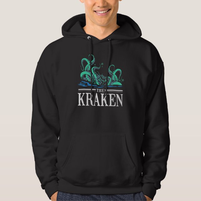 Veste À Capuche Octopus Le Kraken (Devant)