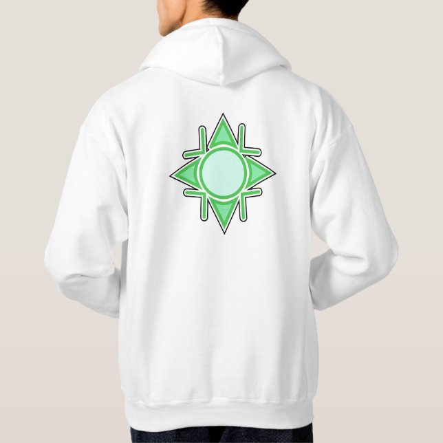 Veste À Capuche Œil de Pouvoir (Dos)