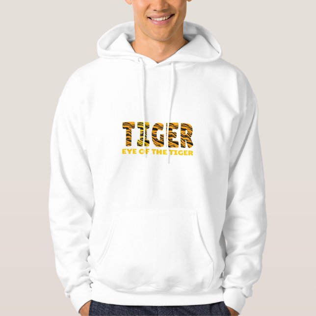 Veste À Capuche Oeil du tigre (Devant)