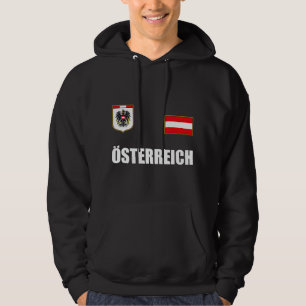 Veste À Capuche Oesterreich Outfit Autriche joueur de football Dra