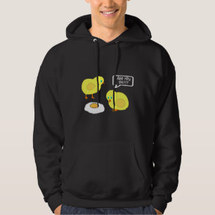 Veste À Capuche Oeuf de poulet fissuré