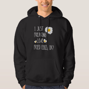 Veste À Capuche Oeufs Frifs Petit-Déjeuner Oeufs Oeufs Jaune OEufs