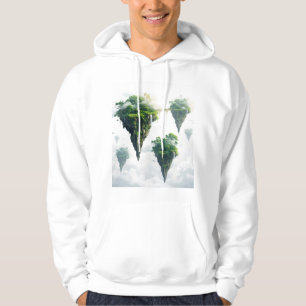 Veste À Capuche Œuvre d'art de ciel fantastique – Oiseaux étincela