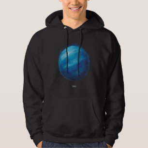 Veste À Capuche Oeuvre de la planète Uranus - Illustration de l'es