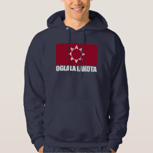 Veste À Capuche Oglala Lakota Drapeau