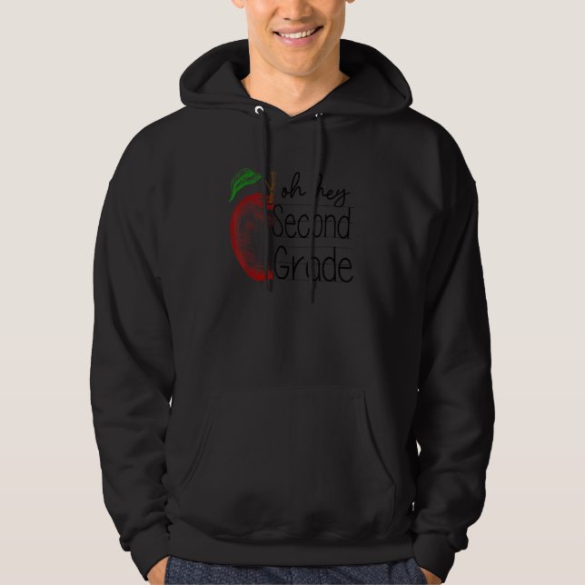Veste À Capuche Oh Hé équipe d'enseignants de 2e année Deuxième cl (Devant)