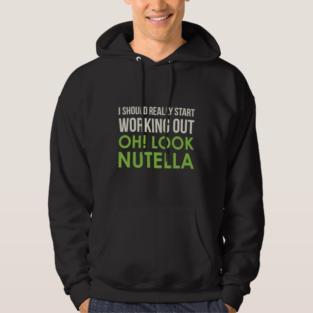 Veste À Capuche Oh, regarde Nutella (Devant)
