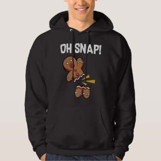 Veste À Capuche Oh, Snap ! Drôle Gingerbread Homme Cookie Noël